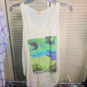 Project Social T road tank loose fit XS NWOT